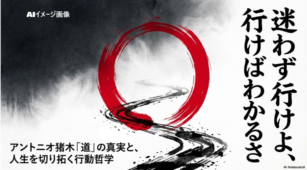 アントニオ猪木さんの名言「道」の真実と人生を切り拓く行動哲学を象徴する画像